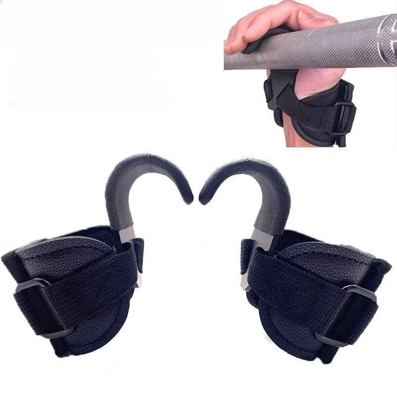 Weight Lifting Hook Grips & Wrist Wraps | Gym Power Straps
