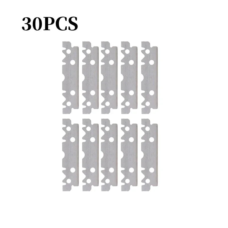 Single-Sided Stainless Steel Razor Blades 30/50/100 Pack
