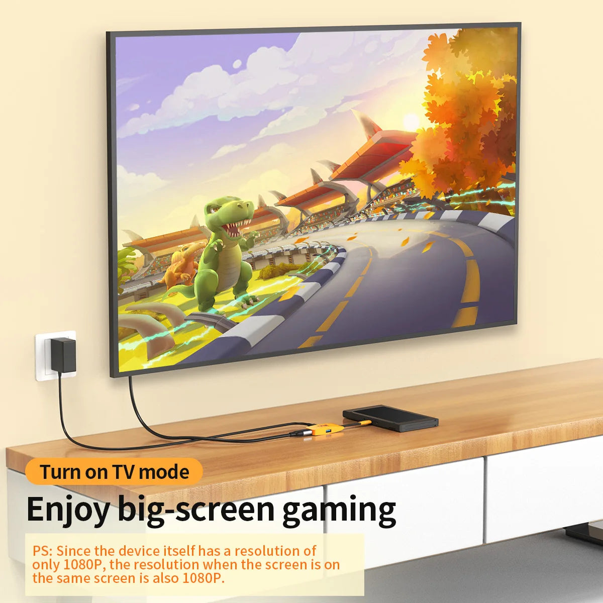 NADODO USB-C to HDMI Dock – Switch, Steam Deck & iPad | PD 100W