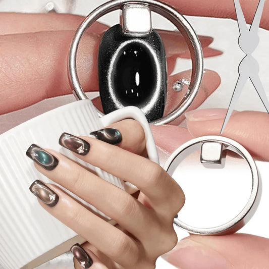 3D Cat Eye Nail Magnet Tool – DIY Magnetic Gel Polish Helper Nail Art Magnet Tool Oasis Select