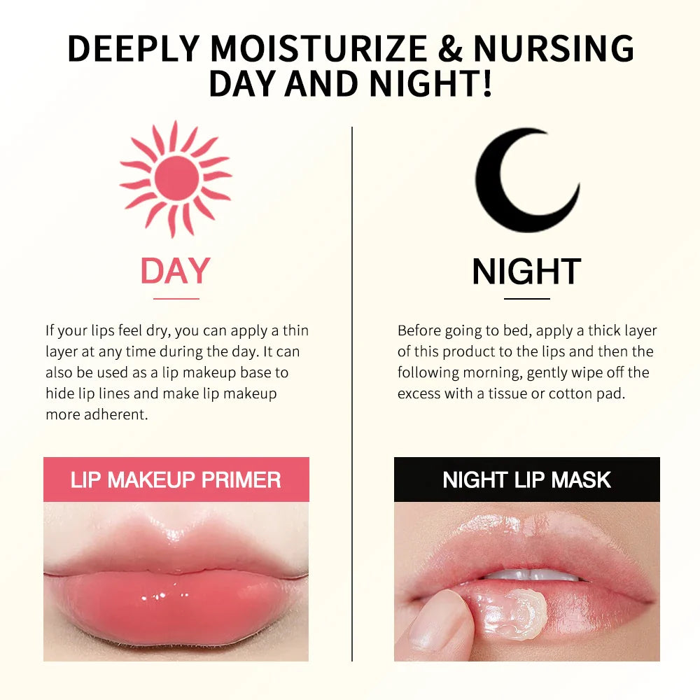 Lip Collagen Overnight Mask & Plumping Gloss – Moisturizing