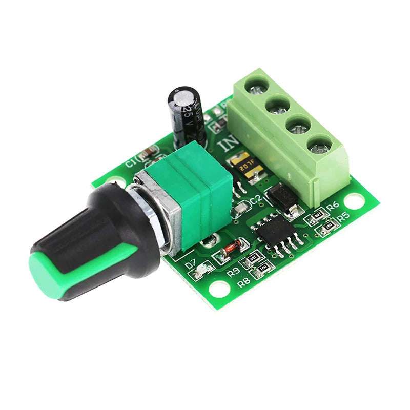 New DC Motor Speed Regulator 1.8V 3V 5V 6V 12V 2A Speed Regulator Switch Function Peaceful Pleasures Health and Wellness