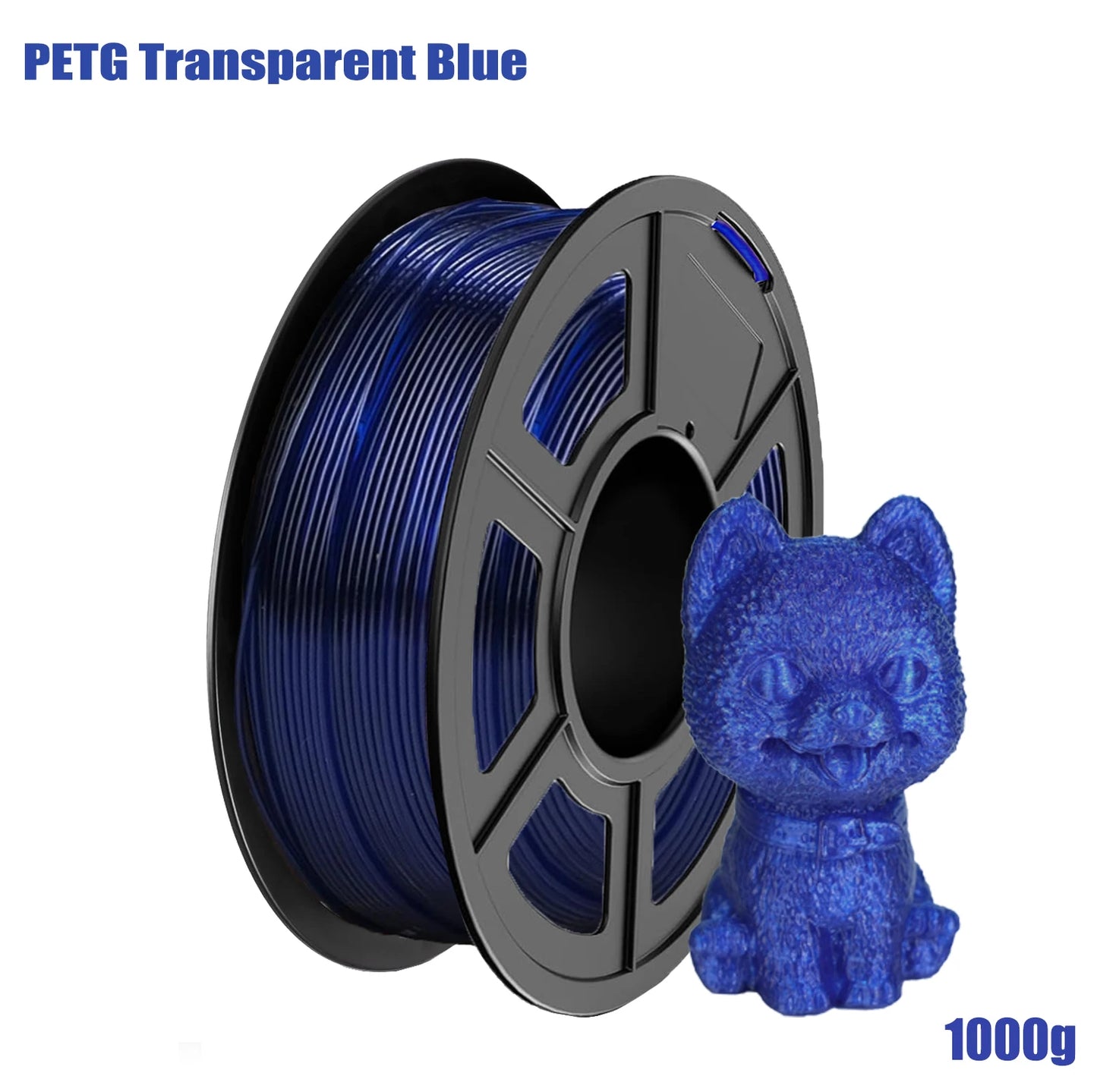 3D Maliang PETG Filament 1.75mm Translucent 600mm/s | 250g–1kg