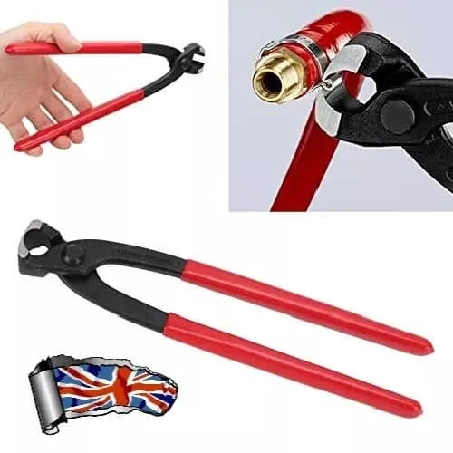 Ear Hose Clamp Pliers – Carbon Steel Auto Crimping Tool Peaceful Pleasures Health and Wellness 1pc