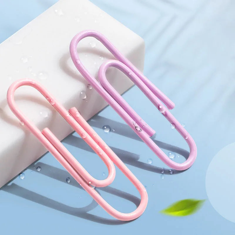 Paper Clips Office Supplies Clip Large File Bookmark Organizer