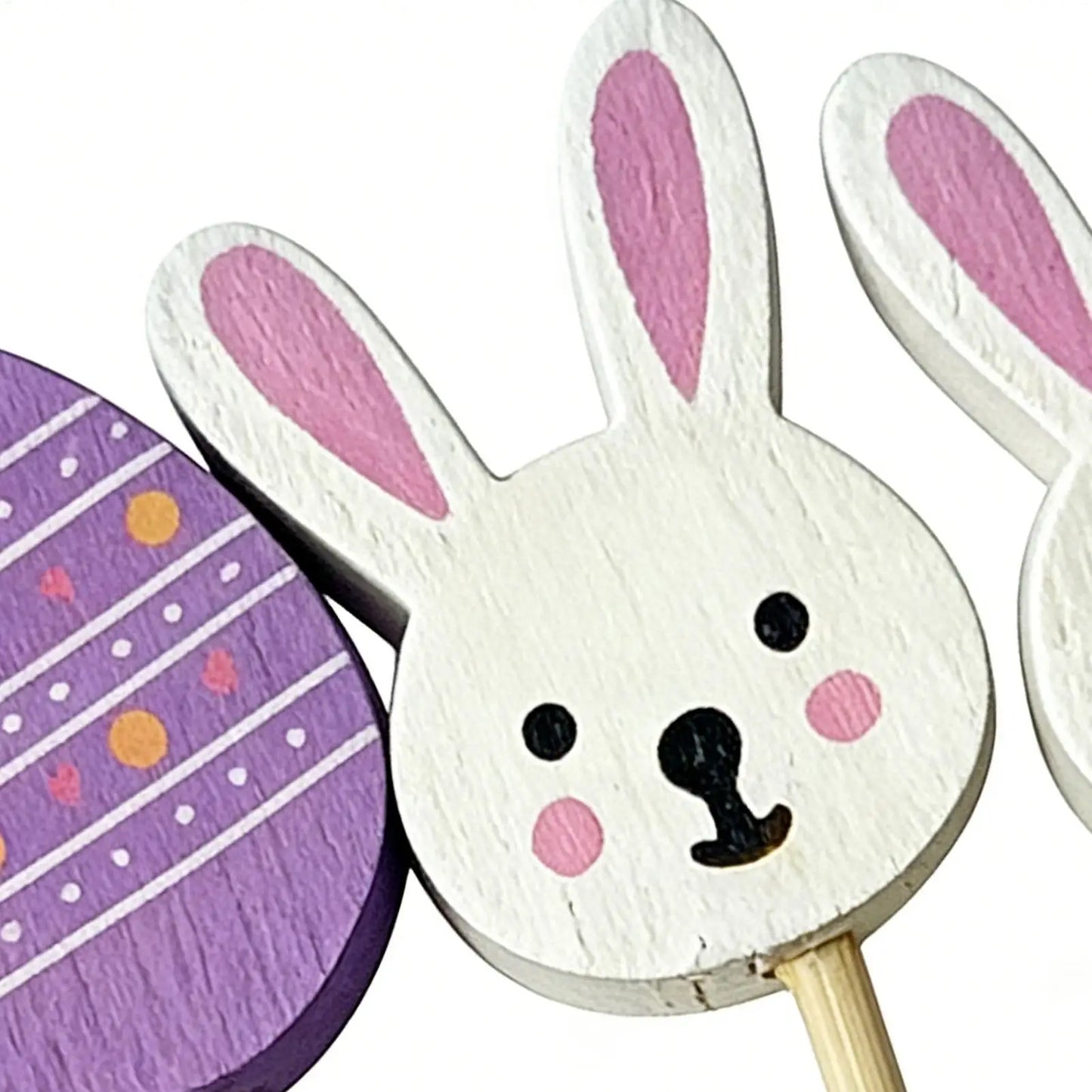 100-Piece Easter Cocktail Picks | Bunny & Egg Party Toppers