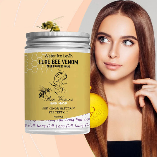 Bee Venom Hair Mask | Tea Tree Oil, Vitamin E & C Treatment Deep Conditioning Mask Peaceful Pleasures Health and Wellness