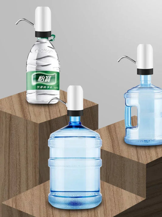 Electric Water Bottle Pump Dispenser – Quiet Self-Priming Water Bottle Pump Peaceful Pleasures Health and Wellness