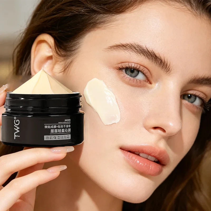 Pre-Makeup Moisturizing Primer Cream – Waterproof & Sweat-Proof