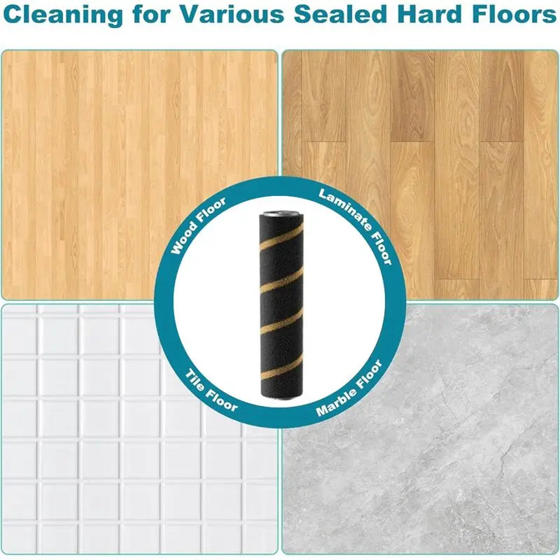 A36T-Vacuum Brush HEPA Filter Replacement Fit For Dreame V12S V16S V15pro V16pro Vacuum Cleaner Parts Washable Roller Brush Filt Peaceful Pleasures Health and Wellness