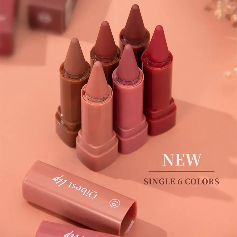 Twist Up Gradient Matte Lip Liner Crayon – Waterproof Lip Liner Peaceful Pleasures Health and Wellness
