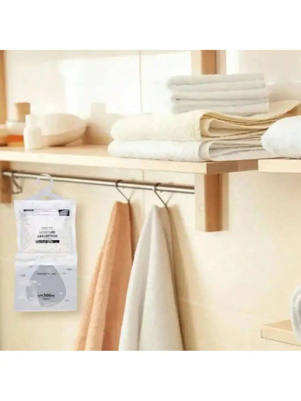 Hanging dehumidification bag water absorption moisture-proof mildew-proof dehumidification bag household desiccant large package Peaceful Pleasures Health and Wellness
