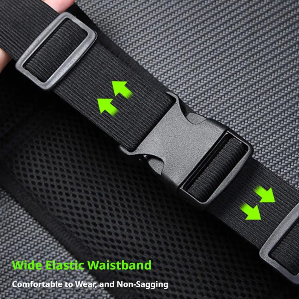 Running Waist Bag Lightweight Outdoor Cycling Belt Waist Bag for Men Women Waterproof Reflective Sports Bag For Mobile Phone Peaceful Pleasures Health and Wellness