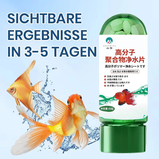 Freshwater Aquarium Purification Tablets – Ammonia Detoxifier Aquarium Water Treatment Peaceful Pleasures Health and Wellness