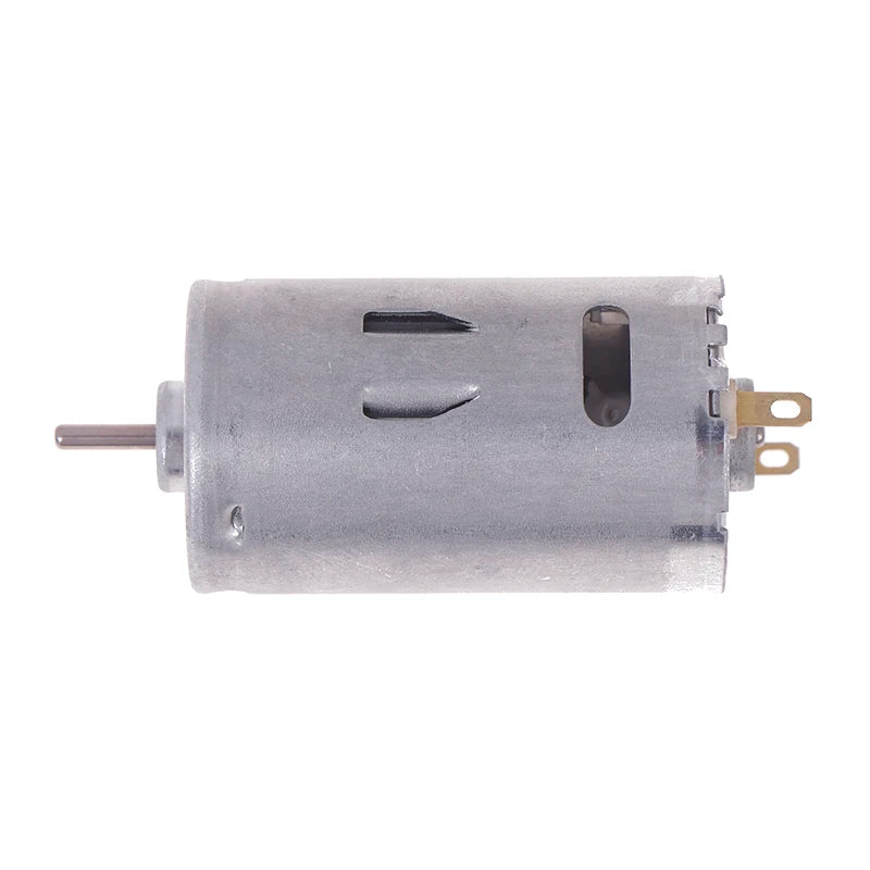 New Mini Motor LS-390SH-6021 High Speed Power 46000RPM Double Ball Bearing DC Electric Micro Motor Peaceful Pleasures Health and Wellness Silver