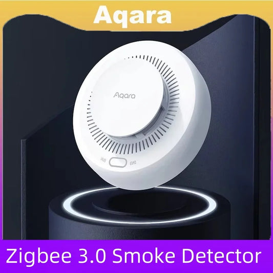 Original Aqara Smart Natural Gas Detector Zigbee Gas Leak Alarm Intelligent Linkage Smart Home Security For Xiaomi home Homekit Peaceful Pleasures Health and Wellness