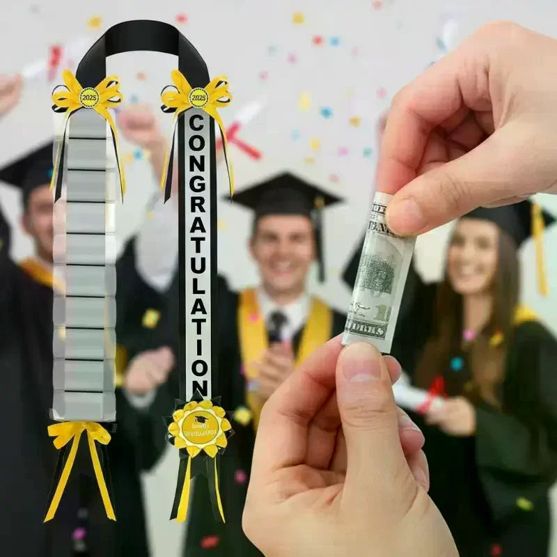 Class of 2026 Money Lei Necklace | Graduation Cash Gift Garland Graduation Lei Necklace Peaceful Pleasures Health and Wellness