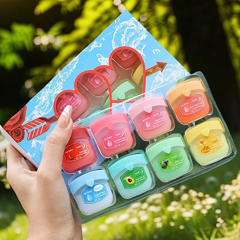 WNP'L Fruit Lip Balm Gift Set 4/6/8 Pcs – 8 Flavors