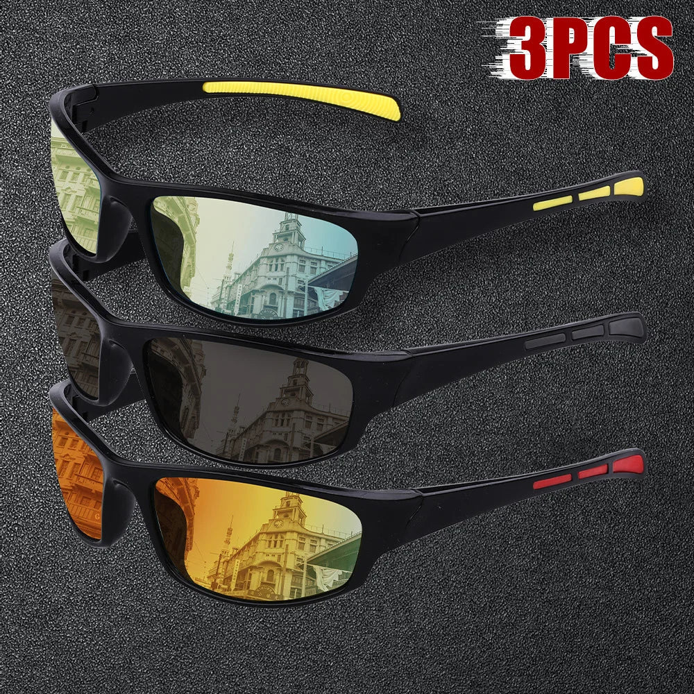 Polarized UV400 Sport Sunglasses – Cycling, Hiking & Fishing