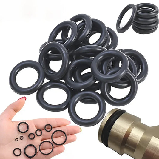 200pc Rubber O-Ring Assortment Kit – Multi-Size Gasket Seals O-Ring Seal Kit Peaceful Pleasures Health and Wellness