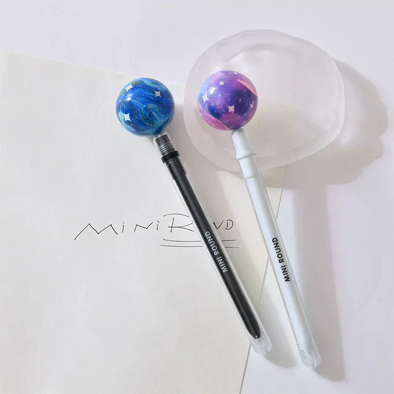 Planet Themed Rotating Magnetic Ballpoint Pen | Novelty Gift