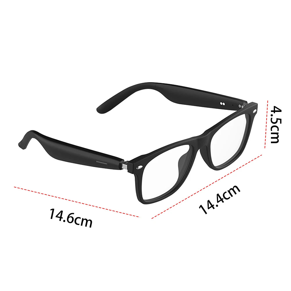 AI Intelligent Translation Glasses Sports Driving Sunglasses Support Above 130 Languages Music Headphones Glasses for Men Women Peaceful Pleasures Health and Wellness