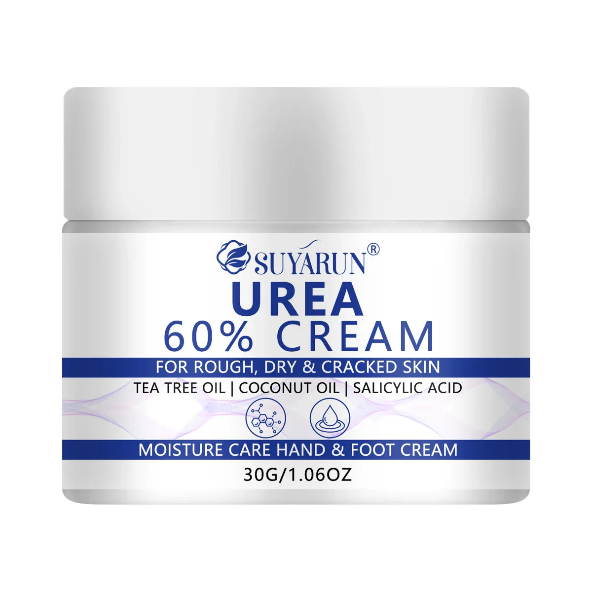 SUYARUN 60% Urea Foot Cream – Cracked Heels & Dry Skin