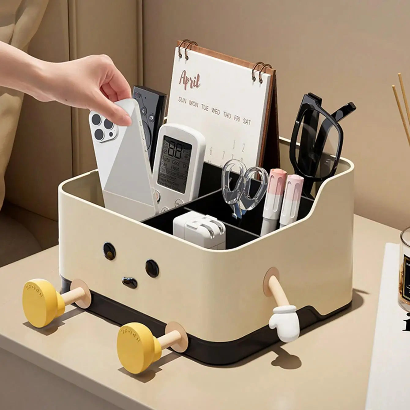 Multifunctional Desktop Cosmetic Organizer & Display Box