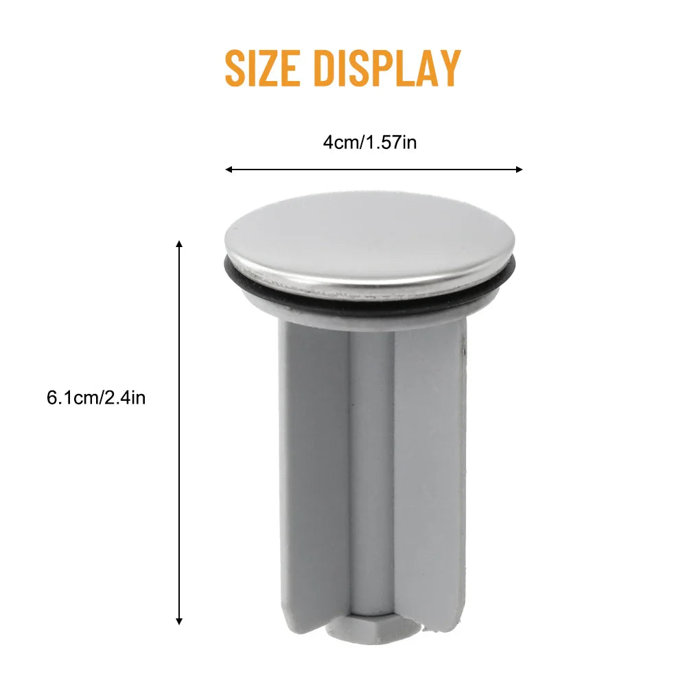 40mm Pop-Up Drain Plug Stopper | Basin Sink Replacement