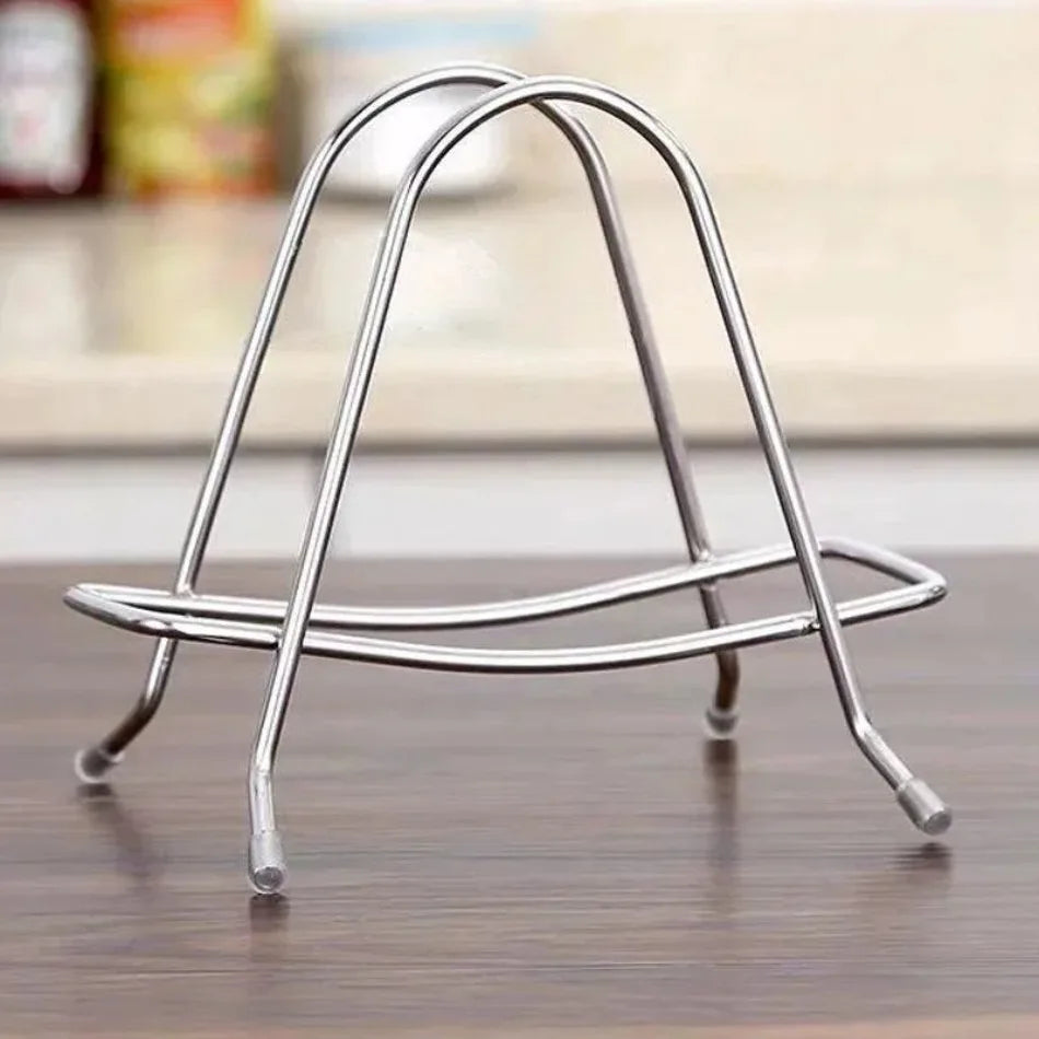 304 Stainless Steel Single-tier Wall Shelf Kitchen Cutting Board Tool
