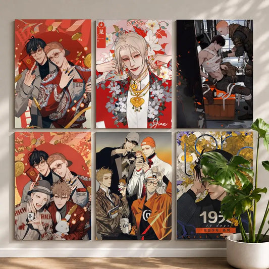 Comic HD Self-Adhesive Waterproof Wall Art Poster | Home Décor Wall Art Poster Peaceful Pleasures Health and Wellness
