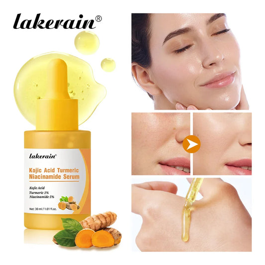 Kojic Acid Turmeric Niacinamide Brightening Glow Serum 30ml Brightening Face Serum Oasis Select