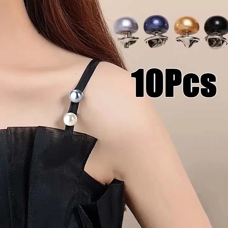 Pearl Button Pins DIY Decorative Safety Covers Shoes Hats Bags Shawls