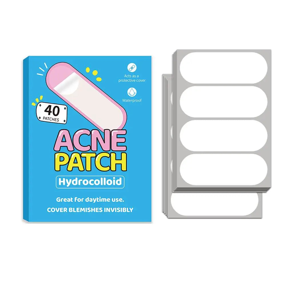 Invisible Hydrocolloid Acne Patches – Multi-Shape Spot Stickers for Face | 40–720 Pcs Peaceful Pleasures Health and Wellness A