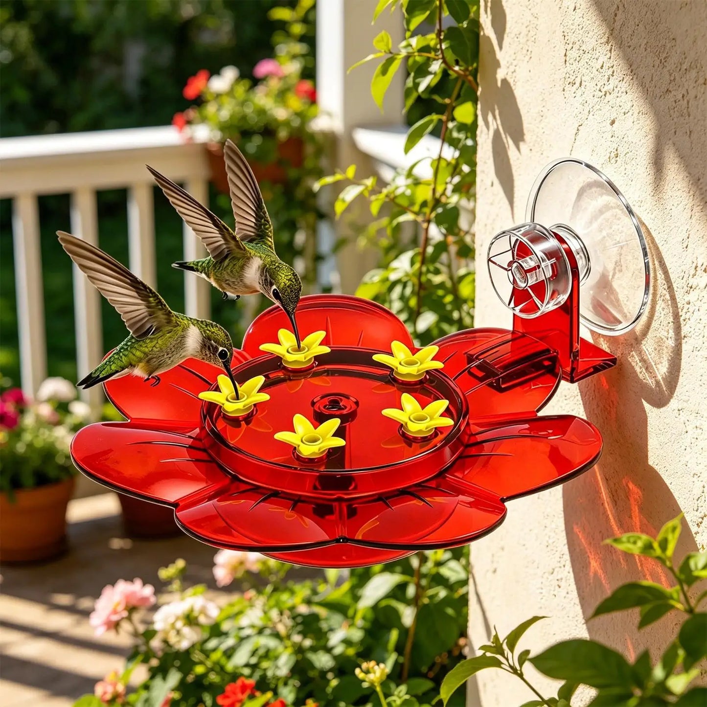 Outdoor Hanging Hummingbird Feeder – Leak-Proof & Multi-Port