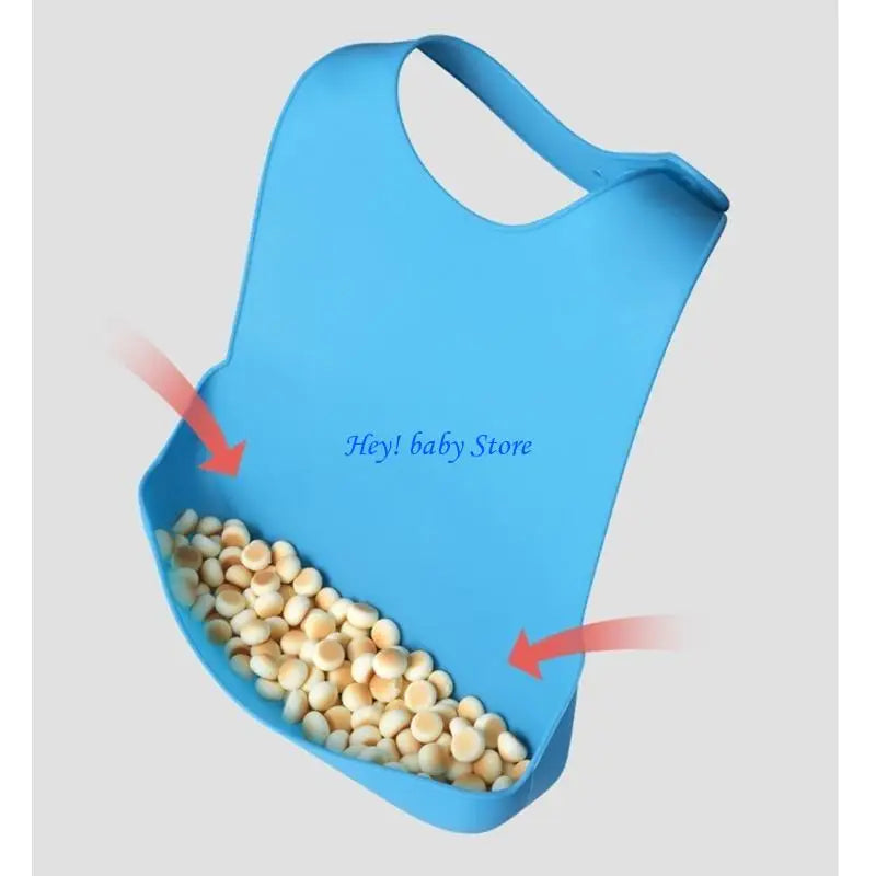 Adult Silicone Bib – Waterproof Feeding Apron for Seniors