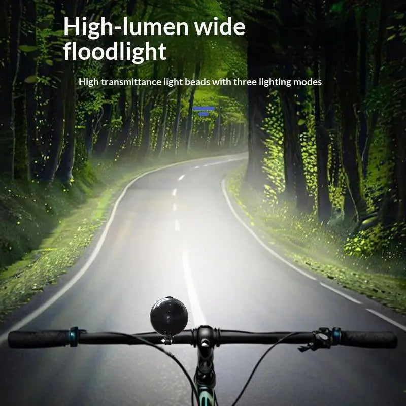 Vintage 3 LED Bicycle Headlight | Retro Bike Front Lamp