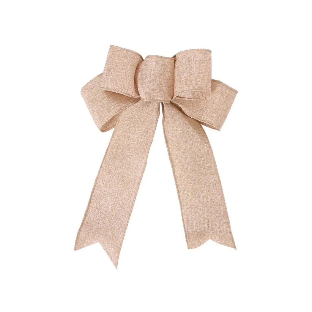 Cloth Bowknot Ribbon – Christmas Tree & Holiday Decor