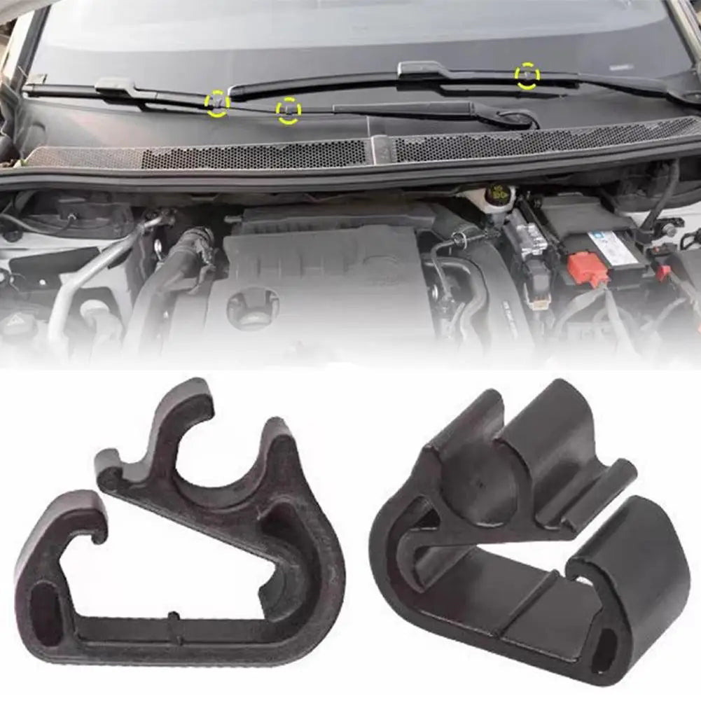 1617040080 5pcs For Peugeot 3008 308S 408 308 5008 4008 Citroen C5X Wiper Arm Sprays Pipe Buckle Car Wiper Accessories Peaceful Pleasures Health and Wellness
