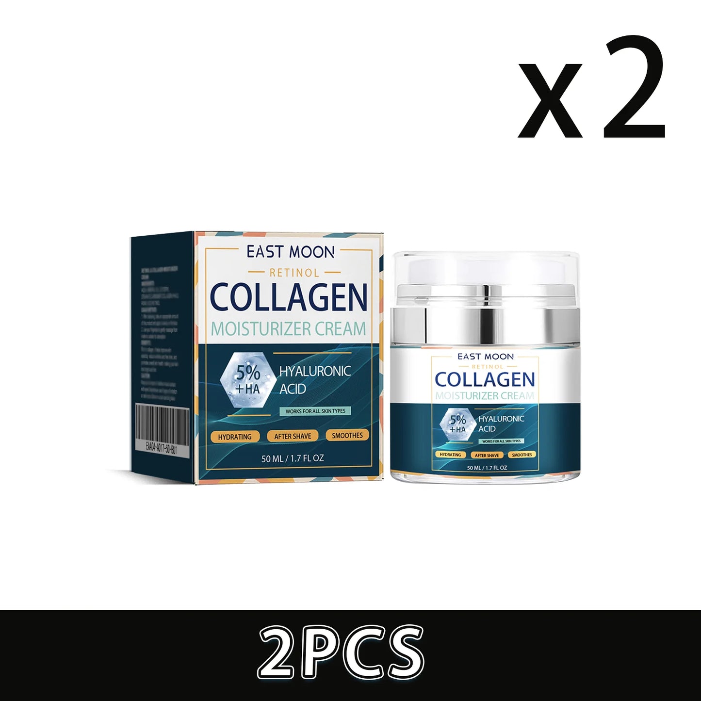 Men's Retinol Collagen Firming Face Cream – 1.7oz Moisturizer