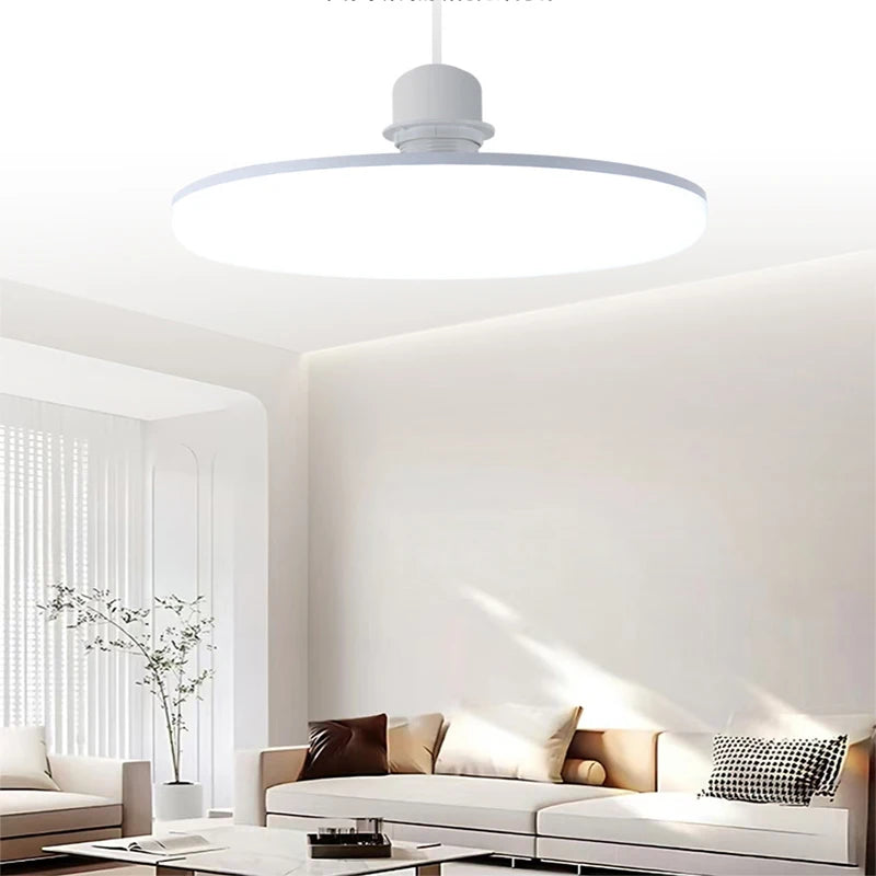 E27 LED Flying Disc Bulb – Waterproof, Eye-Care, 3W–60W