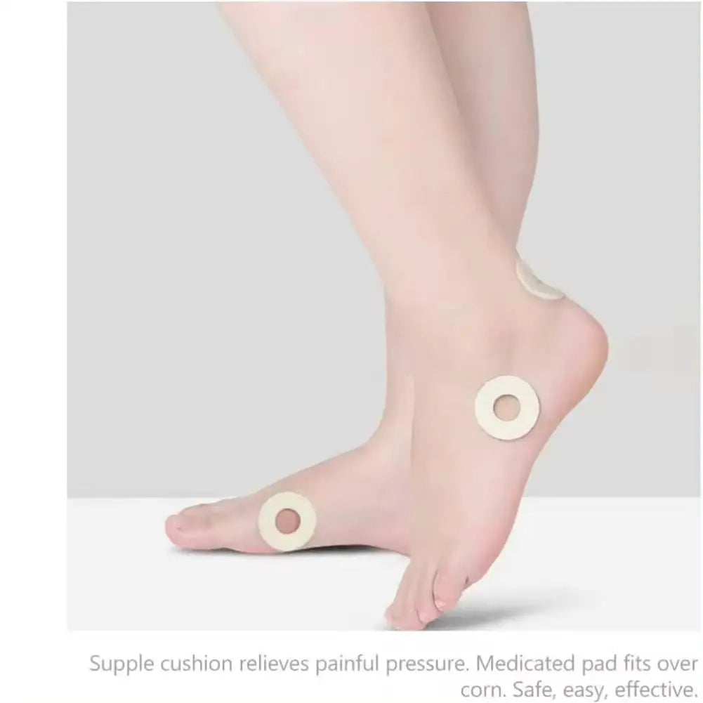 Soft Toe & Heel Callus Cushion Pads | Self-Adhesive Foot Protectors