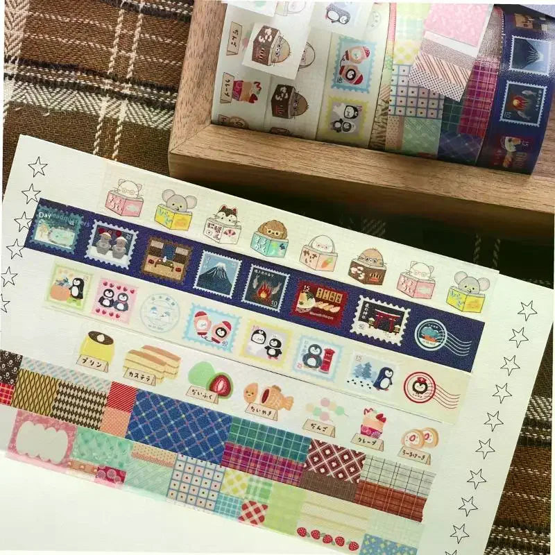 Japanese Cartoon Washi Tape – DIY Scrapbooking & Planner