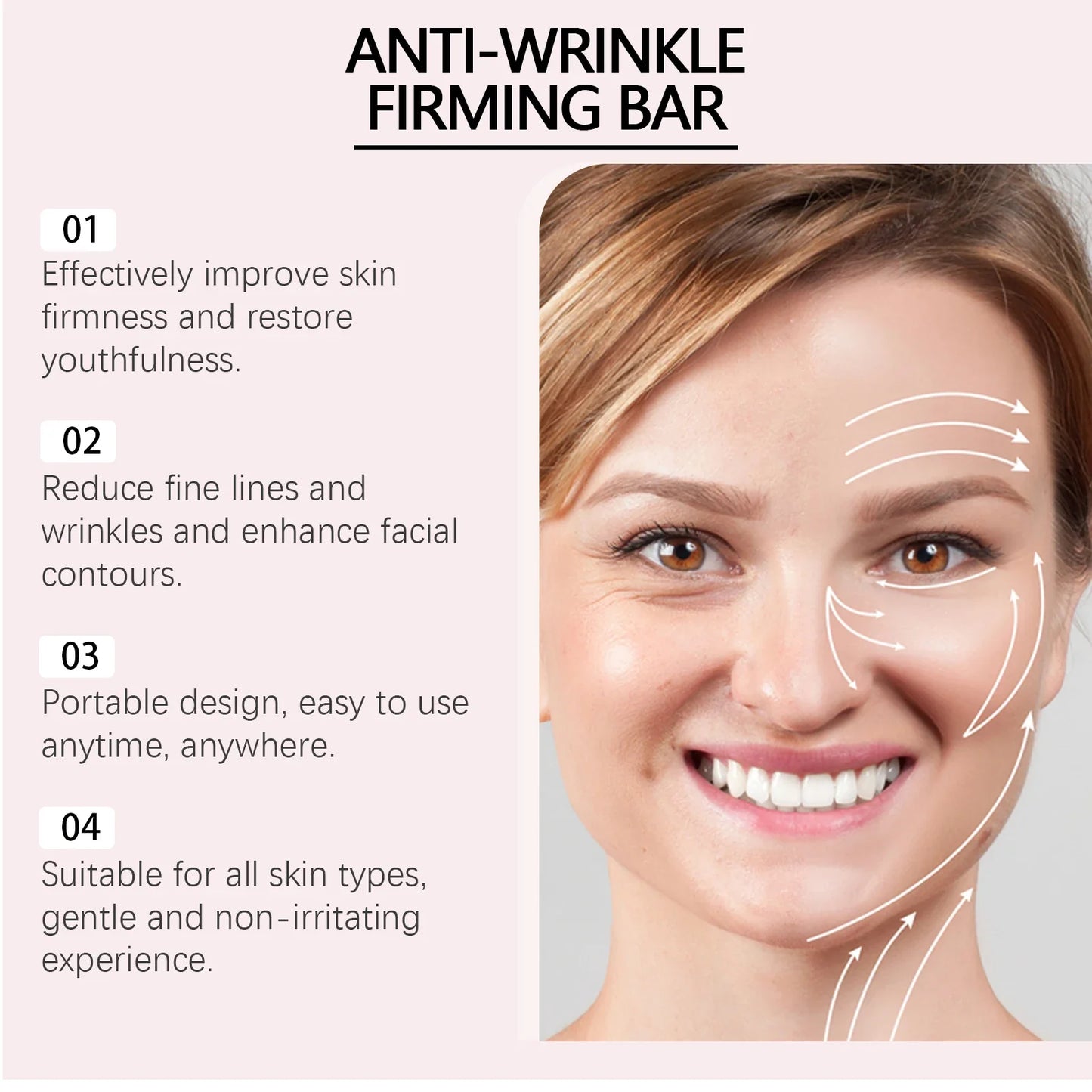 Jaysuing Collagen Facial Firming Bar – Lift, Firm & Brighten Facial Firming Bar Oasis Select