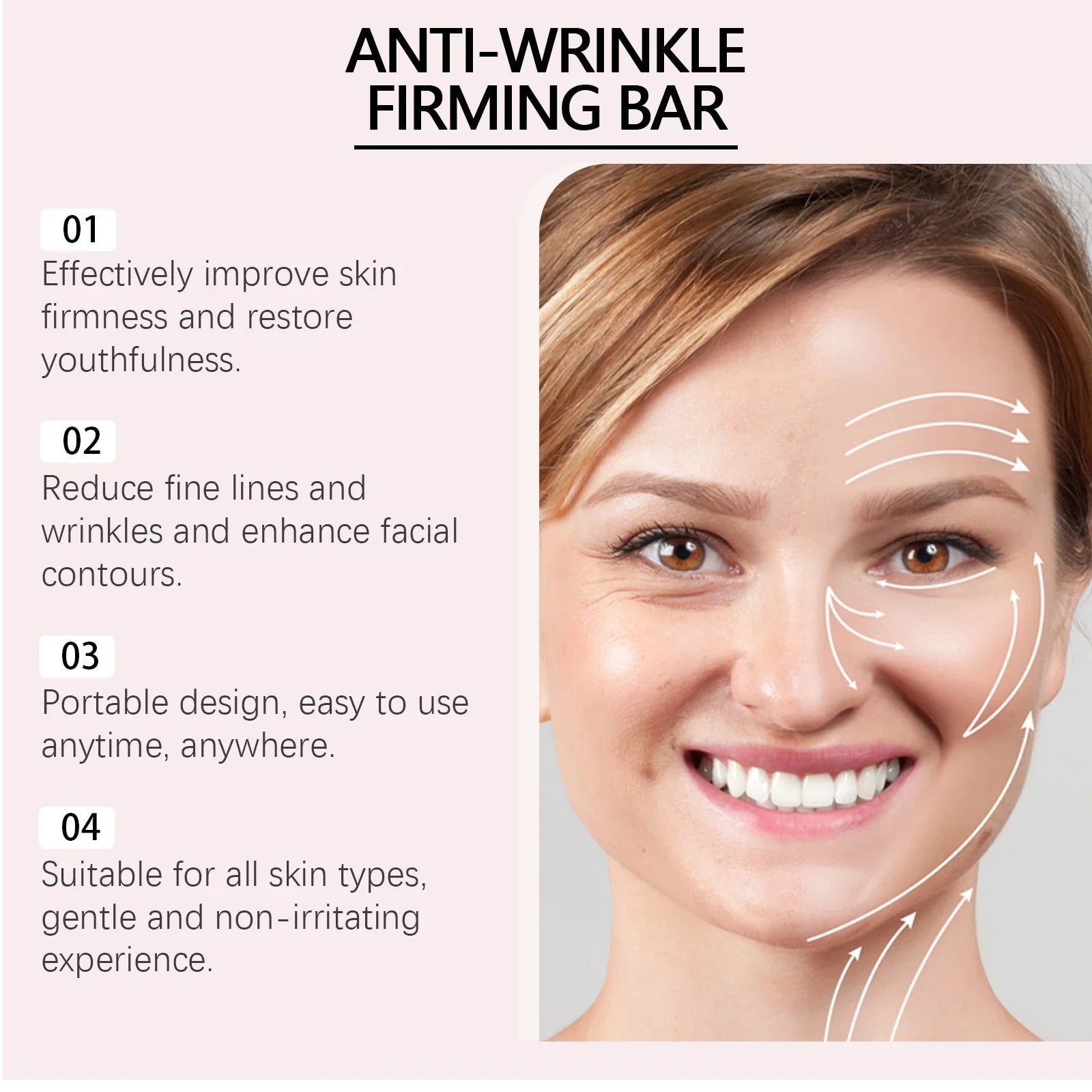 Jaysuing Collagen Facial Firming Bar – Lift, Firm & Brighten Facial Firming Bar Oasis Select