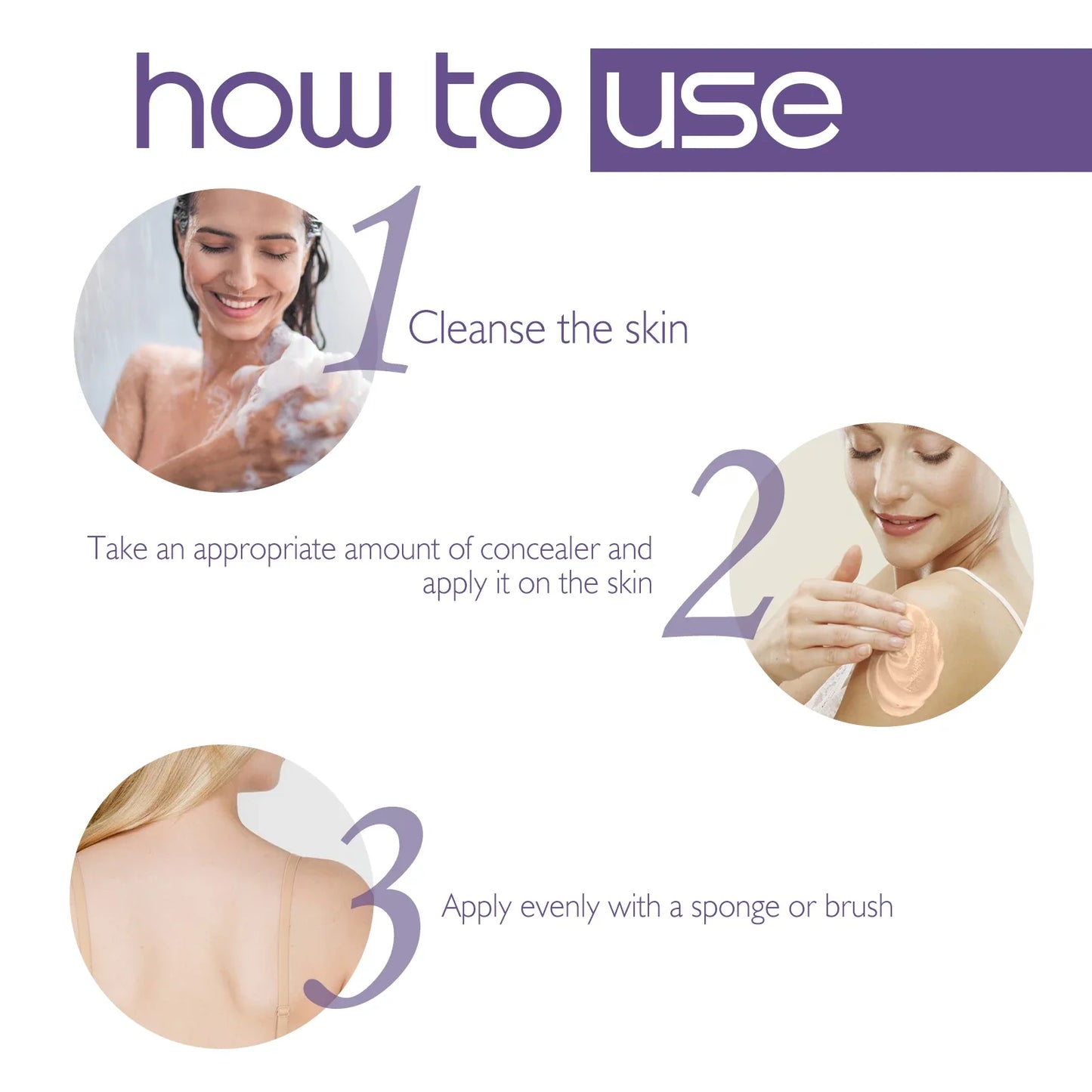 74ml Waterproof Tattoo Concealer Cream – Full Body Coverage