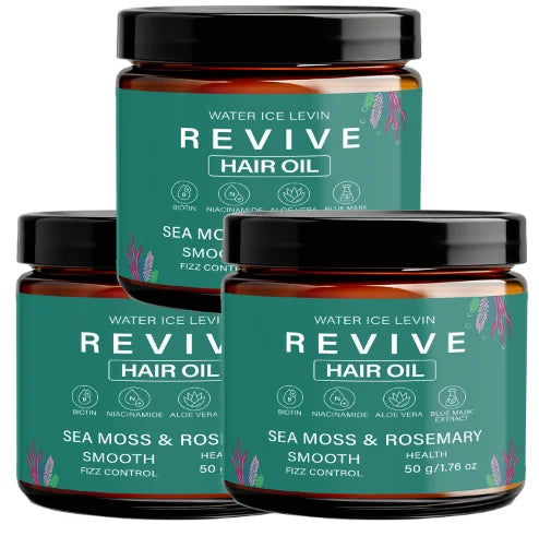 Sea Moss & Rosemary Hair Oil – Biotin, Keratin & Caffeine