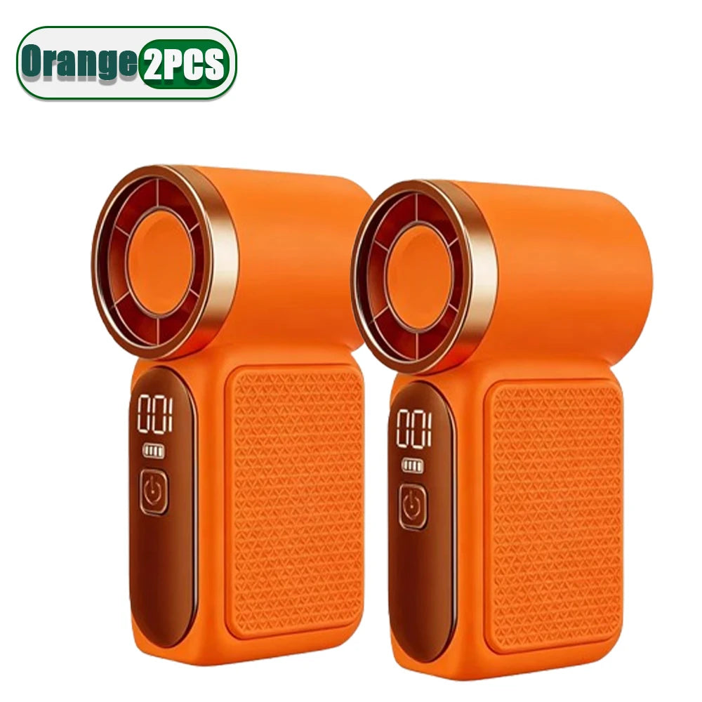 Mini Handheld Fan USB Rechargeable 3600mAh | 100 Speeds