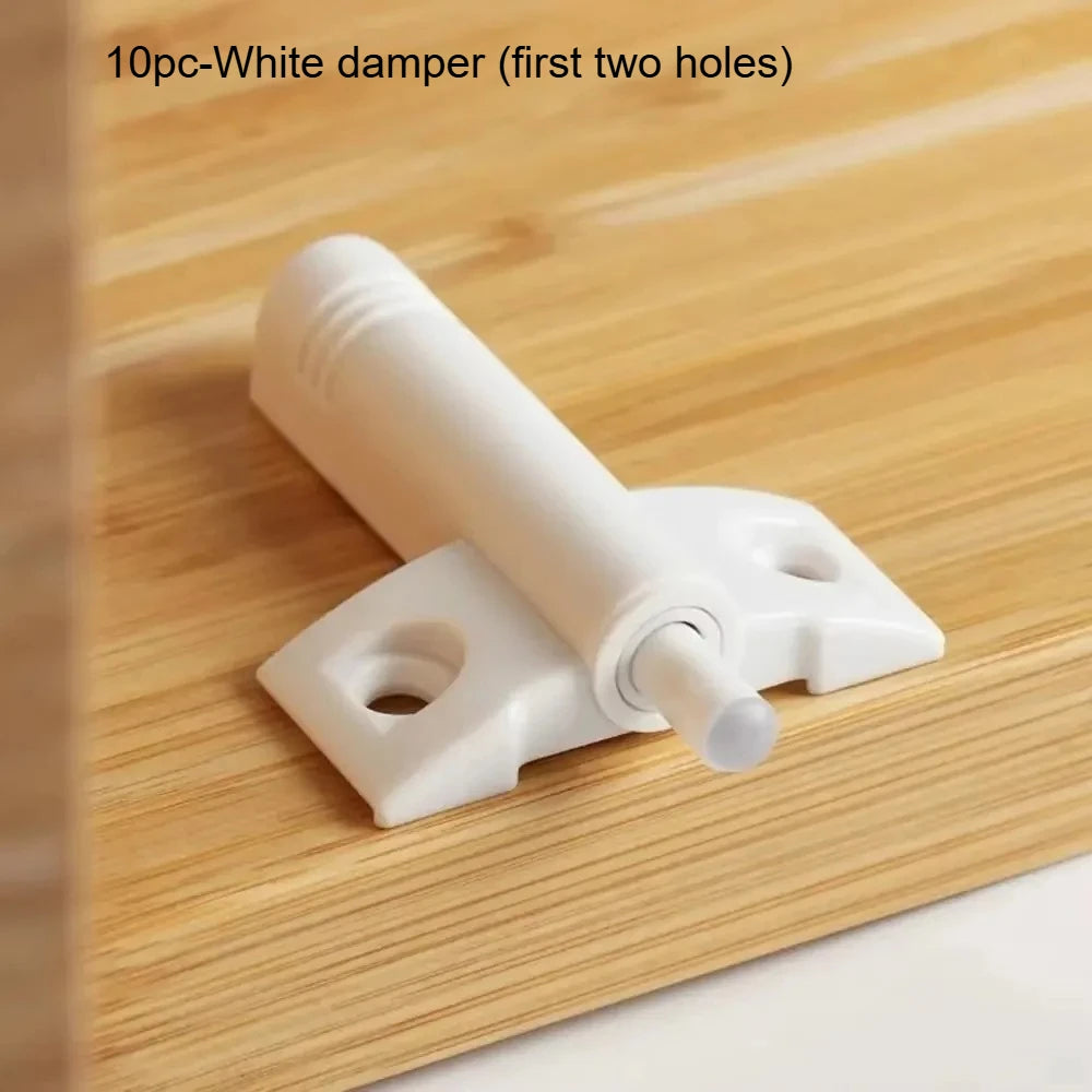 Soft Close Cabinet Door Damper Mute Buffer Bumper for Cupboard Doors Drawers & Windows Wear-resistant Quiet Closing Stopper Peaceful Pleasures Health and Wellness 10pcs