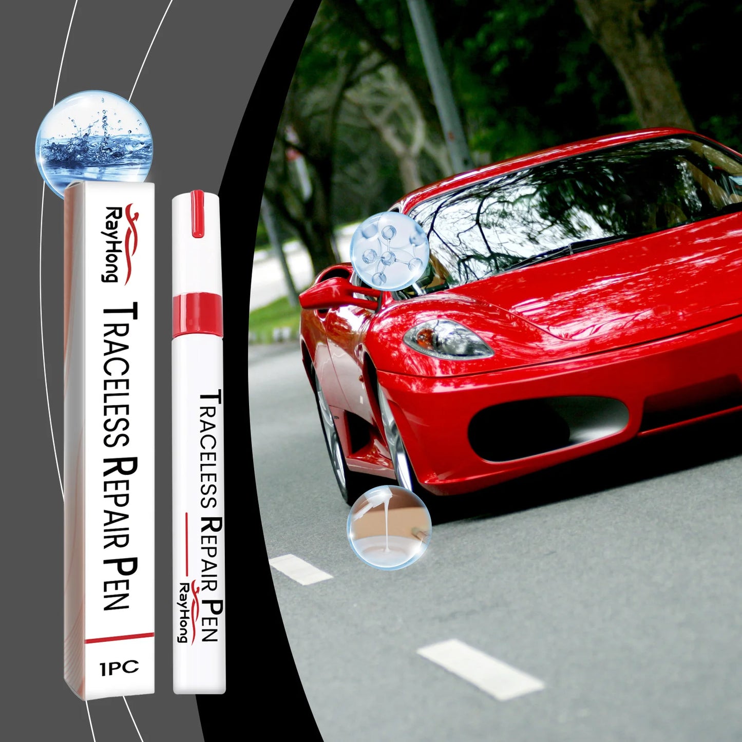 RayHong Car Paint Touch-Up Pen | Scratch Repair & Colour Fix